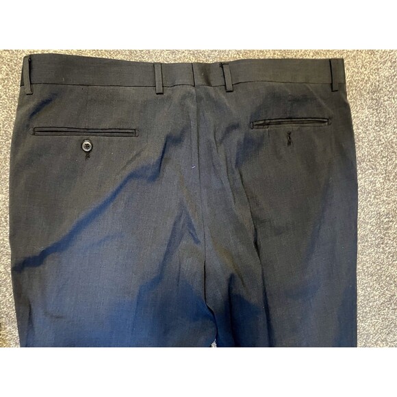 Combatant Gentlemen Men’s Dress Pants Black 36‎ X 30 Wool Blend - Picture 5 of 5